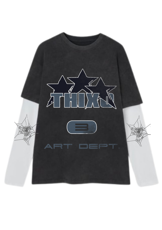 THIXO ART DEPT LONG SLEEVE - MOONSTAR BLUE ⁂